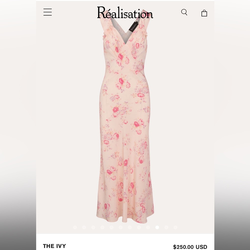 Floral Realisation Par Dress
